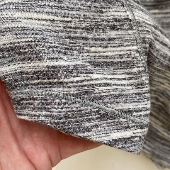 Lululemon Moment To Movement 2-In-1 Tank Space Dye Camo Black White / Black Sz 4 - Picture 7 of 16